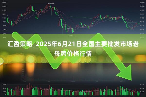 汇盈策略  2025年6月21日全国主要批发市场老母鸡价格行情