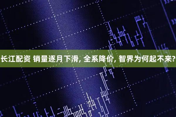 长江配资 销量逐月下滑, 全系降价, 智界为何起不来?